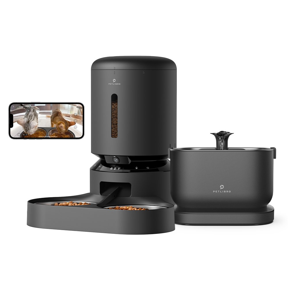 Granary Smart Camera Feeder & Fountain Bundle #2