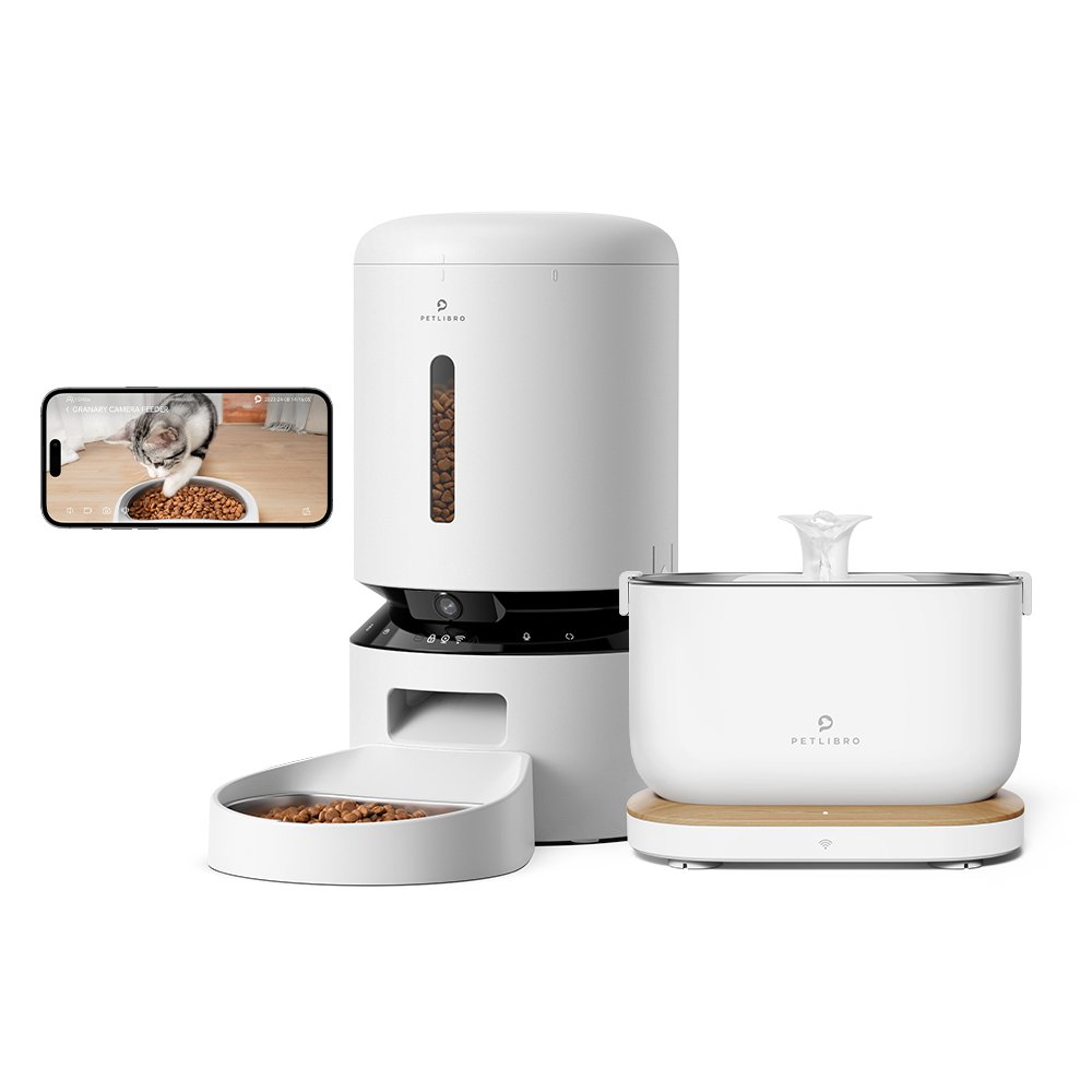 Granary Smart Camera Feeder & Fountain Bundle #1