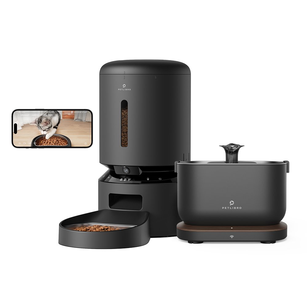 Granary Smart Camera Feeder & Fountain Bundle #1