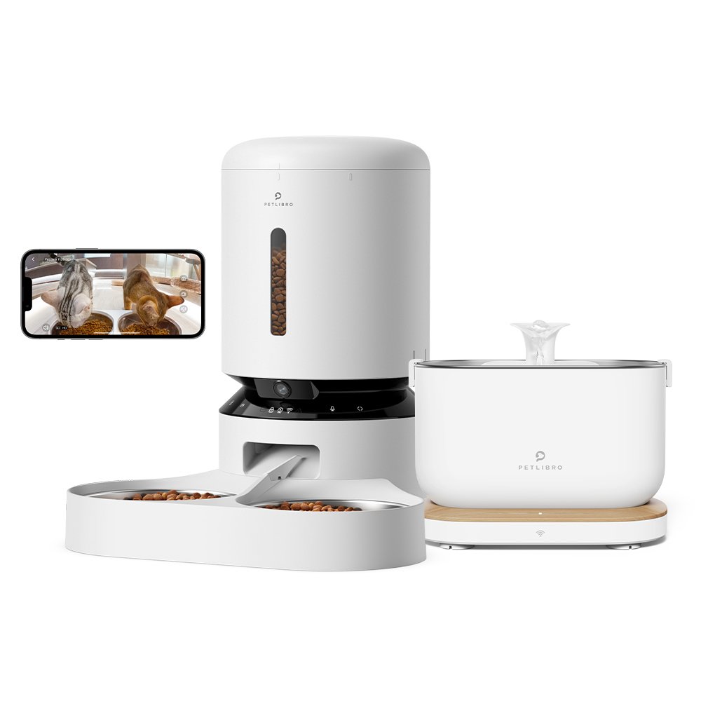 Granary Smart Camera Feeder & Fountain Bundle #1