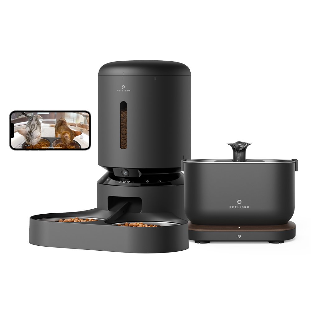 Granary Smart Camera Feeder & Fountain Bundle #1